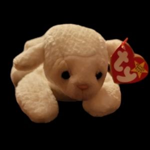 Fleece Lamb TY White 1996 Beanie Baby